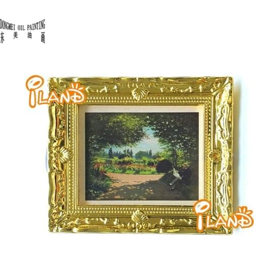 Oil Painting world famous paintings Classical landscape Mini on Small Thin Board Match Framework High Quality 2021030521