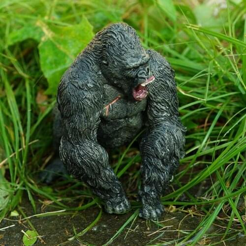 Kids Wild Animals Model Collection Action Figures King Kong Gorill Great Toy ornaments