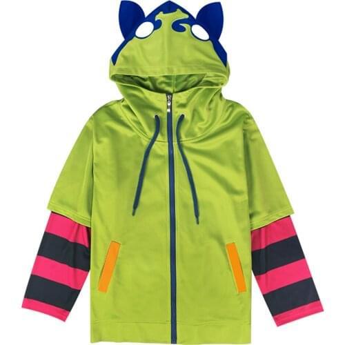 SK8 the Infinity Cosplay Anime Miya Chinen Hooded Zipper Costume Long Sleeve Fashion Clothes