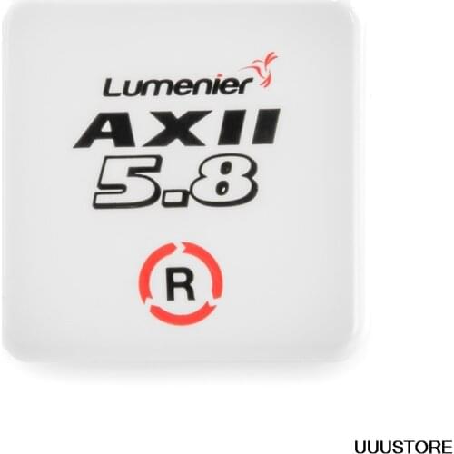 Lumenier AXII Patch RHCP SMA 5.8G Circular Polarized Antenna for RC Racing FPV Drone Freestyle Long Range Fatshark Goggles VRX