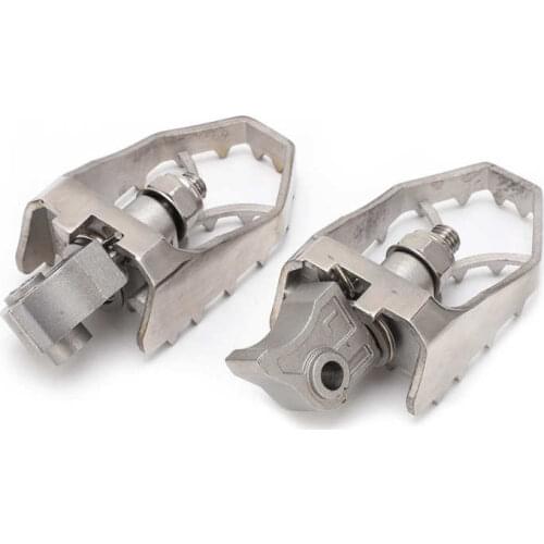 Motorcycle Foot Peg Motorcycle Pedal 304 Stainless Steel Replacement for R1250GS/Adventure 2019-2021 for Motorbike Modification