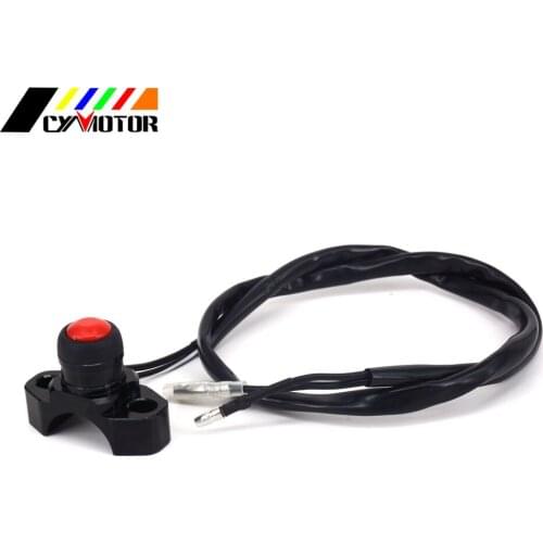 CNC Engine Stop Kill Switch For KTM HONDA YAMAHA SUZUKI KAWASAKI EXC MT09 R1 CBR600 CRF250 ZX6R Z750 Z1000 Motorcycle Dirt Bike