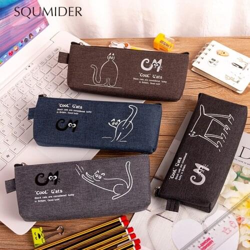 SQUMIDER Soft Pencil Cases