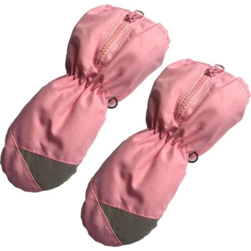 Warm Windproof Kids Ski Gloves Anti-slip Winter Snowboard Long-sleeved Mitten GXMB