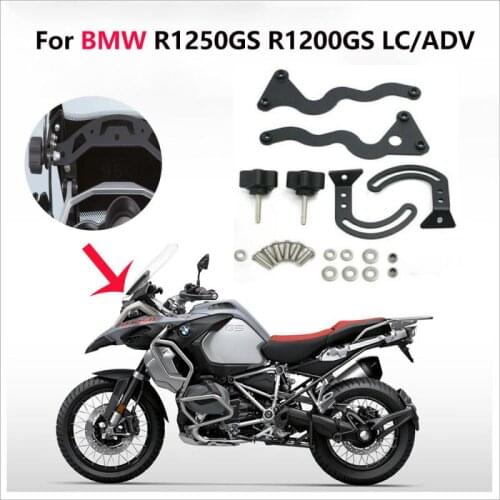 Windshield Reinforced Bracket For BMW R1250GS R1200GS R 1200 GS LC ADV 2013-2019 R 1250 GS ADV 2019 Motorcycle Windscreen Holder