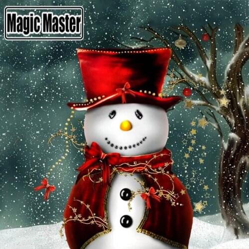 Diamond Embroidery Snowman 5d diy Diamond Painting Full Square Resin Diamond Mosaic Cross Stitch Needlework Christmas Gift