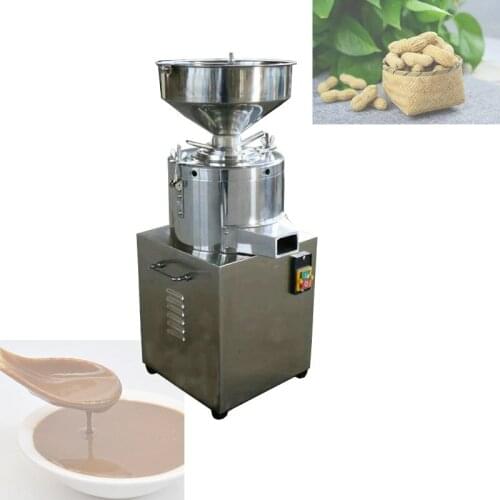 XTMAU High efficiency peanut sesame butter making machine 40kg/h commercial electric sesame paste sauce grinding machine