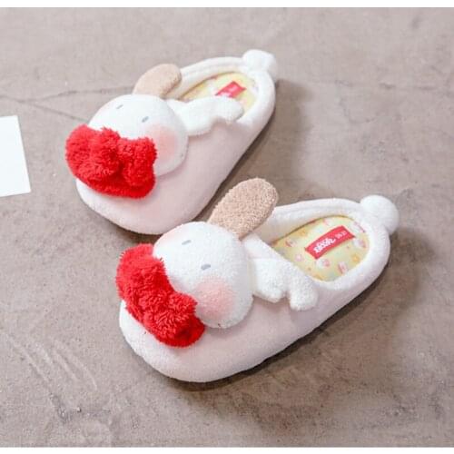 Women Indoor Slippers Warm Plush Home Slipper Anti Slip Autumn Winter Shoes Woman House Floor Soft