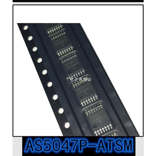 2PCS-10PCS New original authentic AS5047P-ATSM SSOP-14 AS5047P SSOP14 magnetic encoder magnetic angle sensor IC