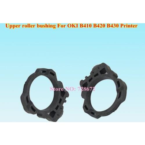 12sets/lot Compatible and New Upper Fuser Roller Bushing For OKI B410 B420 B430 Printer Spare Parts