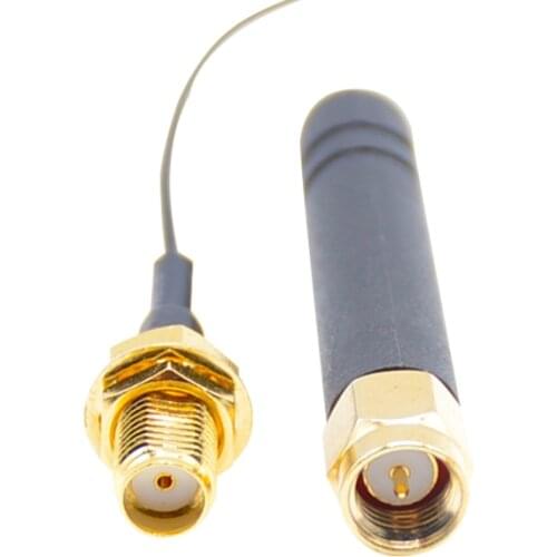 2pcs/lot U.FL IPEX to SMA Connector Antenna 868-915MHz for Lora Board IOT Lora32u4 II Wifi Lora32 Lora Module