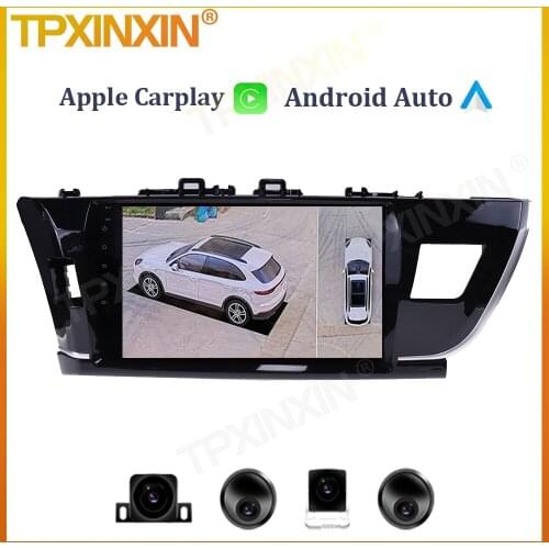 6+128G For Toyota Corolla 11 2012 - 2016 Android Car Radio Multimedia Video Player Tape Recorder GPS Carplay IPS Screen Stereo