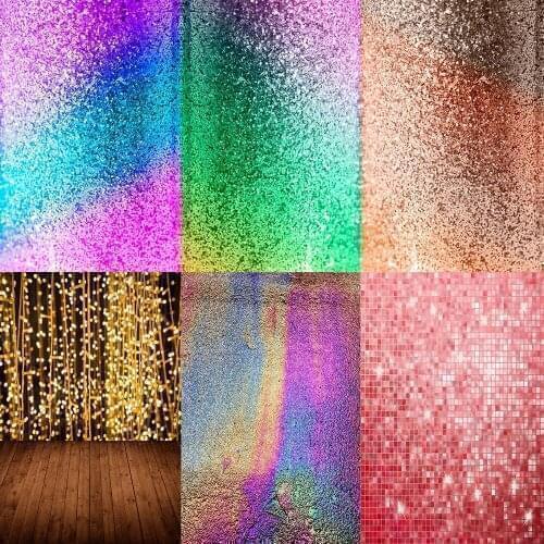 Avezano Color Glitter Backdrop Wedding Birthday Newborn Photography Background Studio Shiny Bokeh Decoration Photozone Photocall