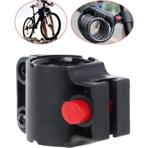 Bicycle Lock Holder Support Wire Cable Lock Universal Bike Frame U Lock Fixed Cycling Parts MTB Accessories