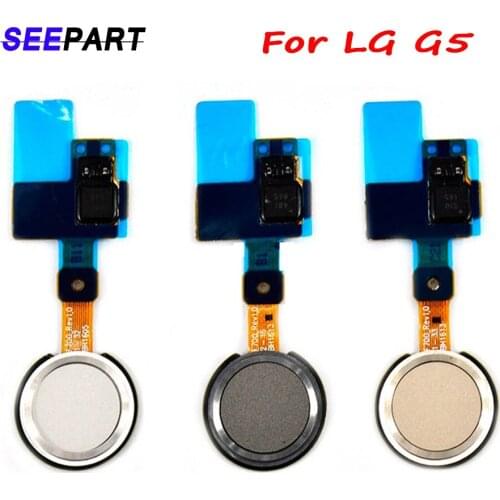 For LG G5 Home Button Fingerprint Flex Cable Recognition Sensor For LG G5 5.3'' Power Button Flex Cable Replacement Repair Parts