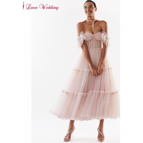 Женские платья ниже колена iLoveWedding China At AliExpress