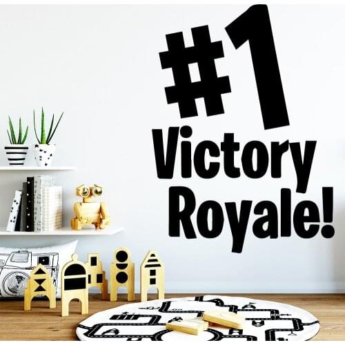 Creative Letters Victory Wallpaper Roll Furniture Decorative Nursery Room Decoration Wall Stickers Waterproof adesivi murali