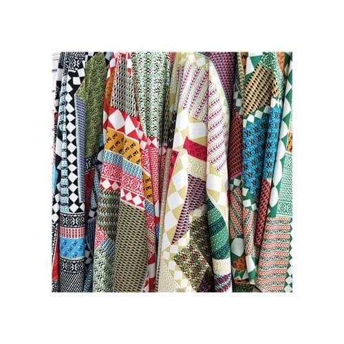 Summer printed chiffon bead fabric summer dress floral gauze skirt slightly transparent shirt fabric drape good20200630311