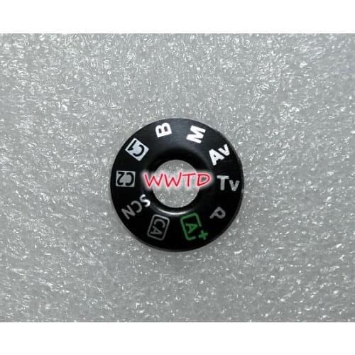 NEW Function Dial Model Button Label for Canon 6D Top Function Digital Camera Repair Part