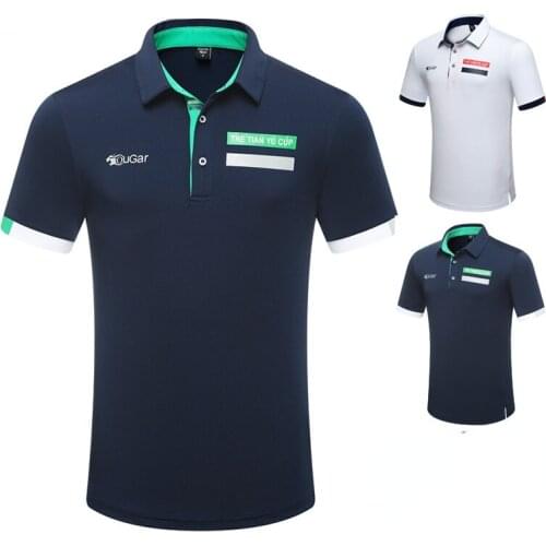 New Product Golf Clothing Mens Short Sleeve Summer Jersey Polo Shirt T-shirt Breathable and Quick-drying Moisture Wicking
