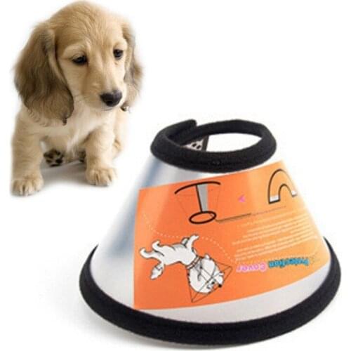 Pet Dog Cat Collar Anti-Bite Adjustable Recovery Wound Protective Collar Pets Cats Cone E-Collar Puppy Elizabeth Anti-Bite Lick