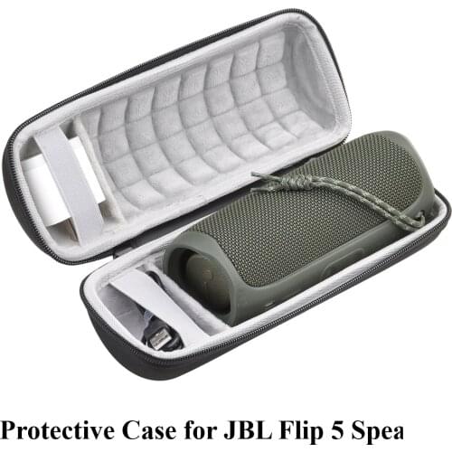 Portable Travel Protective Case Shell Storage Bag for JBL Flip 5 Flip5 Speaker Travel Carrying Case Storage Box