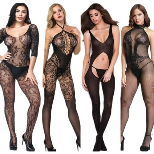 Sexy lingerie hot intimates stockings sex net mesh underwear Erotic sexy costumes underwear latex porno teddy slips hose kimino