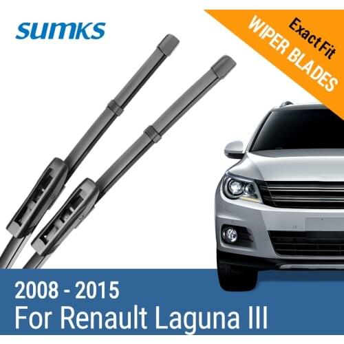 SUMKS Wiper Blades for Renault Laguna III 26"&16" 2008 2009 2010 2011 2012 2013 2014 2015