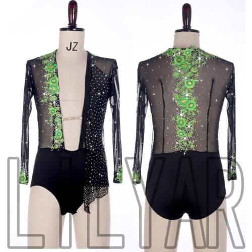 Latin Dance Top Latin Dancing Shirts Adult Kids Competition Performance Wear Salsa Square Professional Practice Clothing