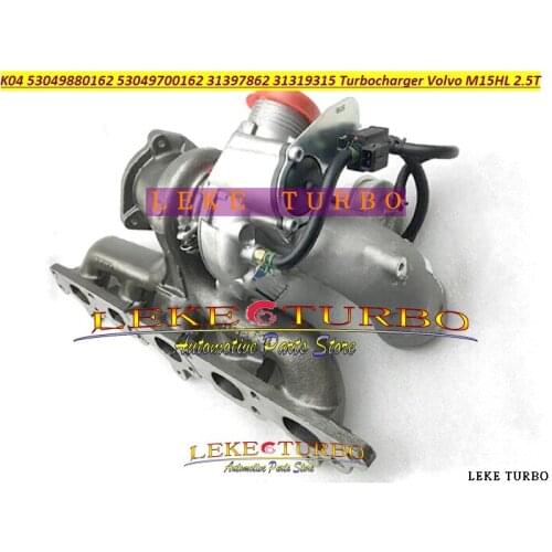 Turbo K04 53049880162 53049700162 5304-988-0162 5304-970-0162 31397862 31319315 Turbocharger For Volvo 2.5T M15HL 2.5L