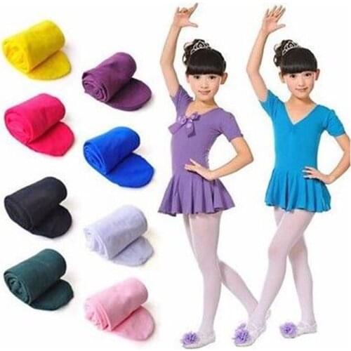 Spring/autumn candy color children tights for baby girls kids cute velvet pantyhose tights stockings for girls dance tights 10PS