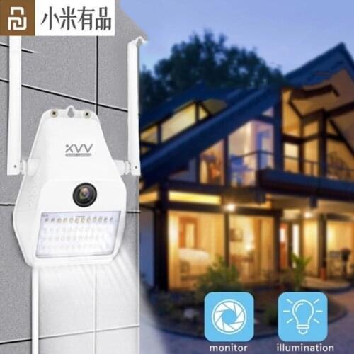 Youpin Xiaovv 1080P Waterproof IP Camcorder Wall Lamp Camera IR Night Vision Motion Detection Outdoor Camera Work With Mijia APP