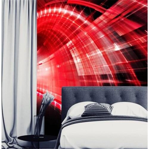 Custom space extension tunnel black hole wallpapers background wall 3d stereoscopic wallpaper