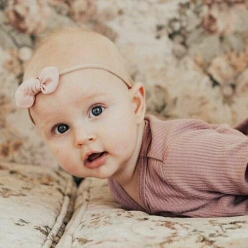 4Pcs Girl Flower Floral Lovely Princess Knot Rabbit Bow Hairband Girls Turban Knot New Cute Hairwear