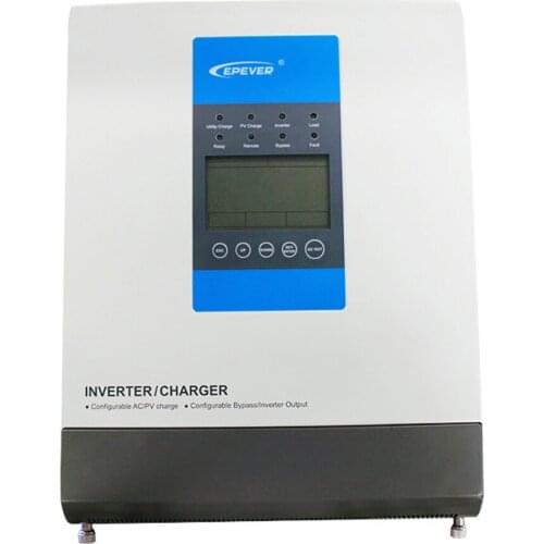 Off Grid Tie EPEVER UPower series Inverter built in MPPT Solar charger controller 48V 24V charger AC output 220V 230V UP3000
