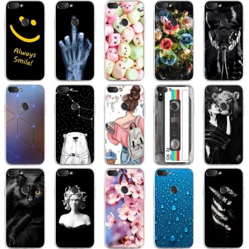 For Alcatel 3 3V 3X 2019 3C 5099D A3 Plus A7 XL Idol5S Case Silicon Back Cover Phone Case A7XL Idol 5S Shell Bumper Phone Cover