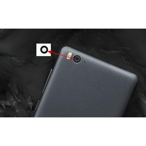 New Ymitn Housing Back Camera glass Lens Cover with Adhesive replacement For Xiaomi 4C,Free Shipping