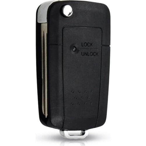 Dandkey 10pcs Modified Flip Replacement 1 Button Remote Key Case Shell Fob For Hyundai h1 Getz Accent Kia Rio Picanto Uncut Key