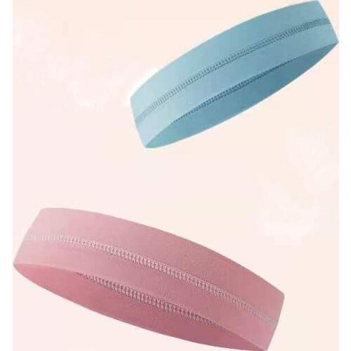 European And American New Fashion Womens Fitness Headband Yoga Hairband Sweat Band Anti Sweat Band rinted Headband