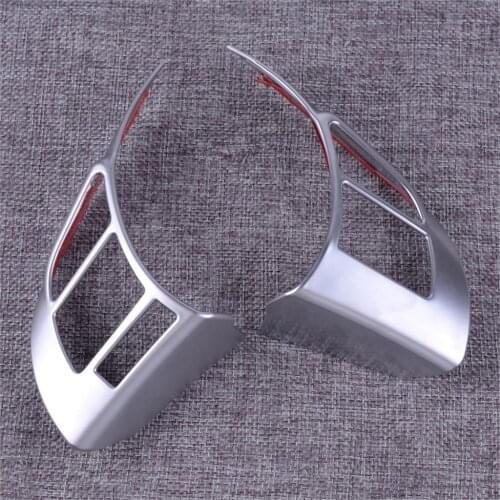 Inner Steering Wheel Switch Button Panel Cover Trim Frame Decoration Fit for Mazda CX-5 CX5 2012 2013 2014 2015 2016 Accessories