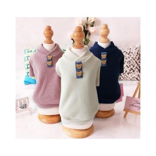 Pet Clothes, Dog Sweater, Leisure Two-Legged Dog Sweater, Knitted Sweater Bottoming Shirt, Pet Supplies