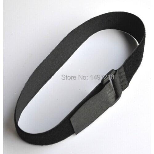Wholesale 10pcs/lot 2.5*60cm magic tape cable tie nylon strap with plastic buckle Hook Loop Magic Tape Free shipping