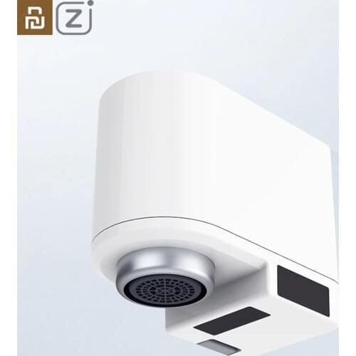 English Version Youpin ZJ Smart Sensor Faucet Infrared Sensor Automatic Water Saver Tap Anti-overflow Kitchen Bathroom Inductive
