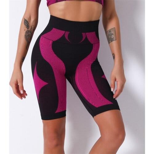 Nessaj Women Running Shorts Quick Dry Short Pants Seamless Breathable Shorts High Waist Short Leggings Fitness Athletic Shorts