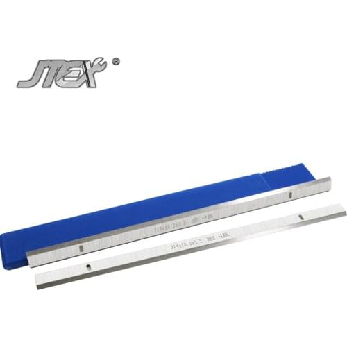 JTEX 319mm Planer blades for Mophorn Craftsman 319x18.2x3.2 mm HSS Knives Woodworking Tool Parts 2PCS