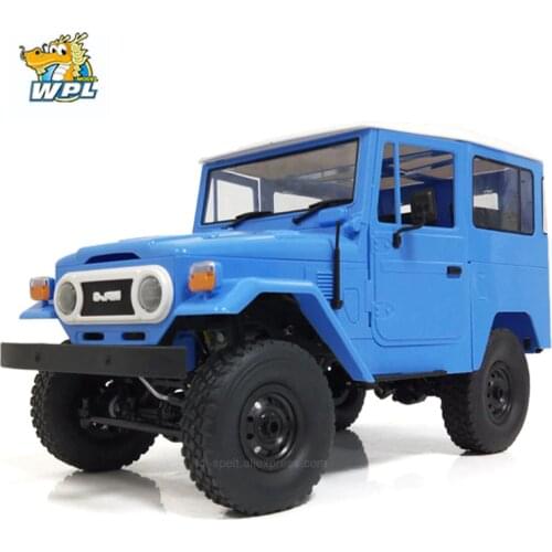 WPL Metal RC Car C34 RTR 1/16 Toyota FJ40 4WD Climbing Off-road Truck Remote Control Car DIY Accessories RC Toy For Kids RC Gift