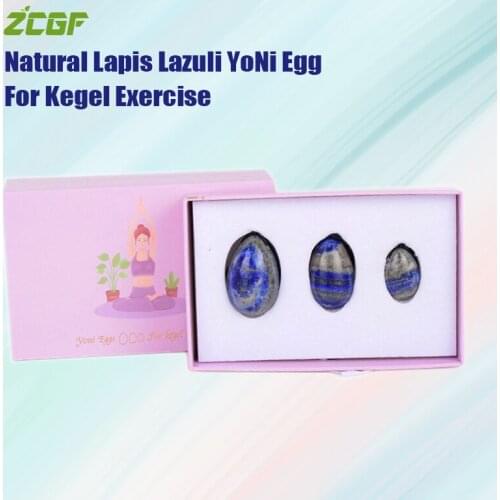 Natural Jade YoNi Egg Kegel Women Pelvic Floor Muscle Exercise Kegel Egg Vaginal Muscle Tightening Ben Wa Ball Hygiene Products