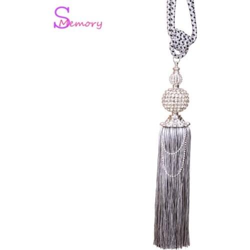 Europe Curtain Tassel Tieback Clips Buckle Hanging Ball Tie Back Straps Holders Accessories Home Decoration