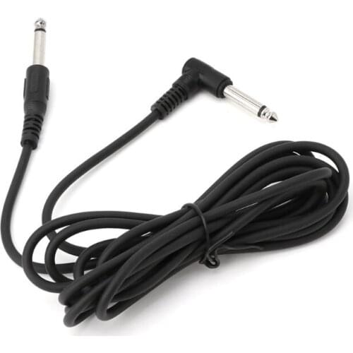 2021 Top 3M/10 Feet Instrument Guitar Cable 6.35mm Straight To Right Angle Plug