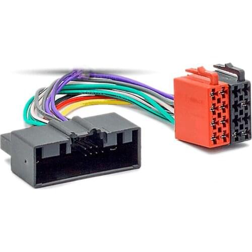 Car Radio ISO Adapter Switch Cable for Ford Fiesta Fusion Focus Mondeo C-Max S-Max Transit Kuga